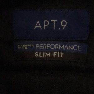 Black Apt. 9 slim fit premier flex 32 x 30